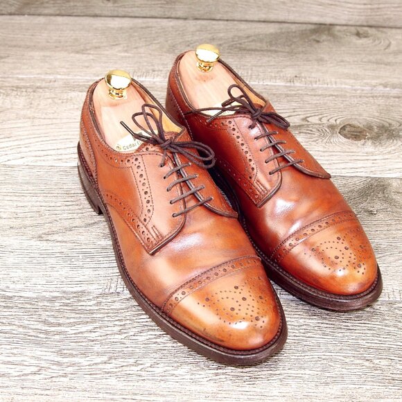 Allen Edmonds LEXINGTON Blucher 7.5 D Chestnut * add $15 new Cedar Trees